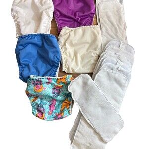 BumGenius Pocket Diapers Lot With Inserts